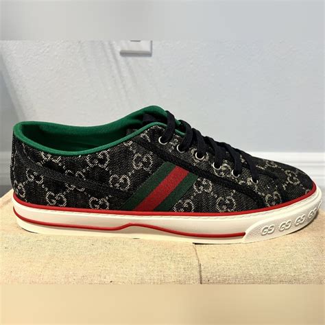 gucci ace fiamma nere|gucci ace tennis shoes.